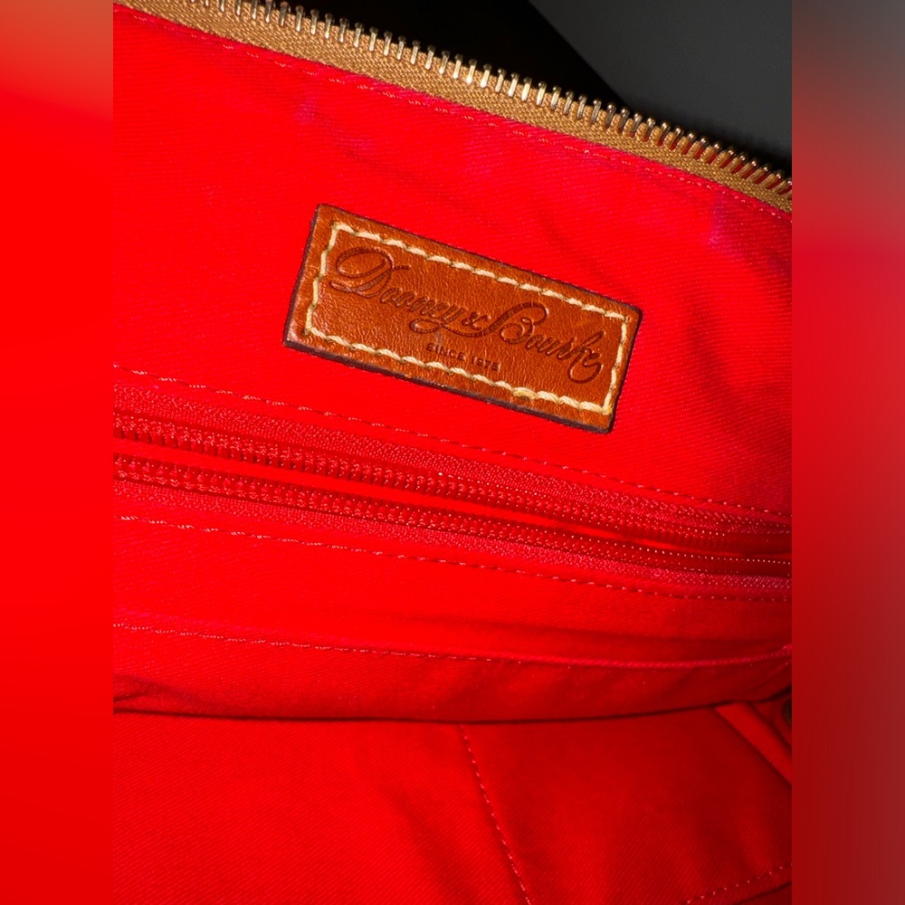 Dooney & Bourke Large Brown Satchel Bag - Picture 4 of 6
